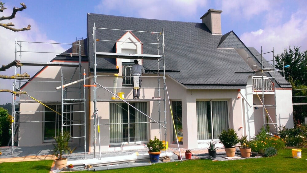 Rénovation de la Façade d'une Maison